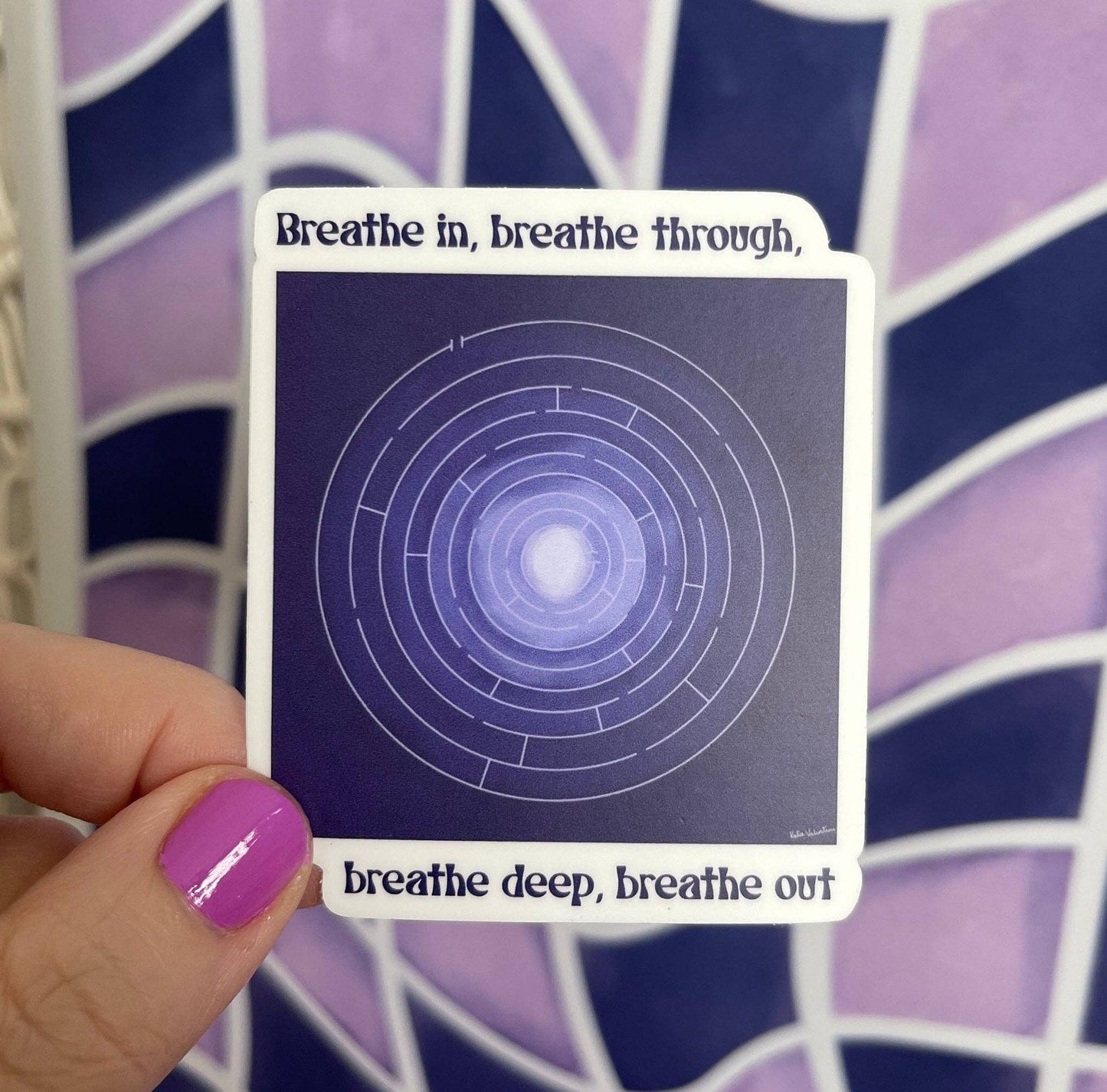 Labyrinth sticker