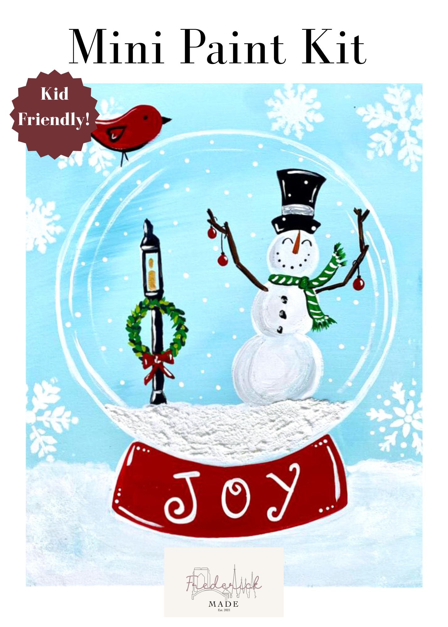 Winter Kids Paint Kit