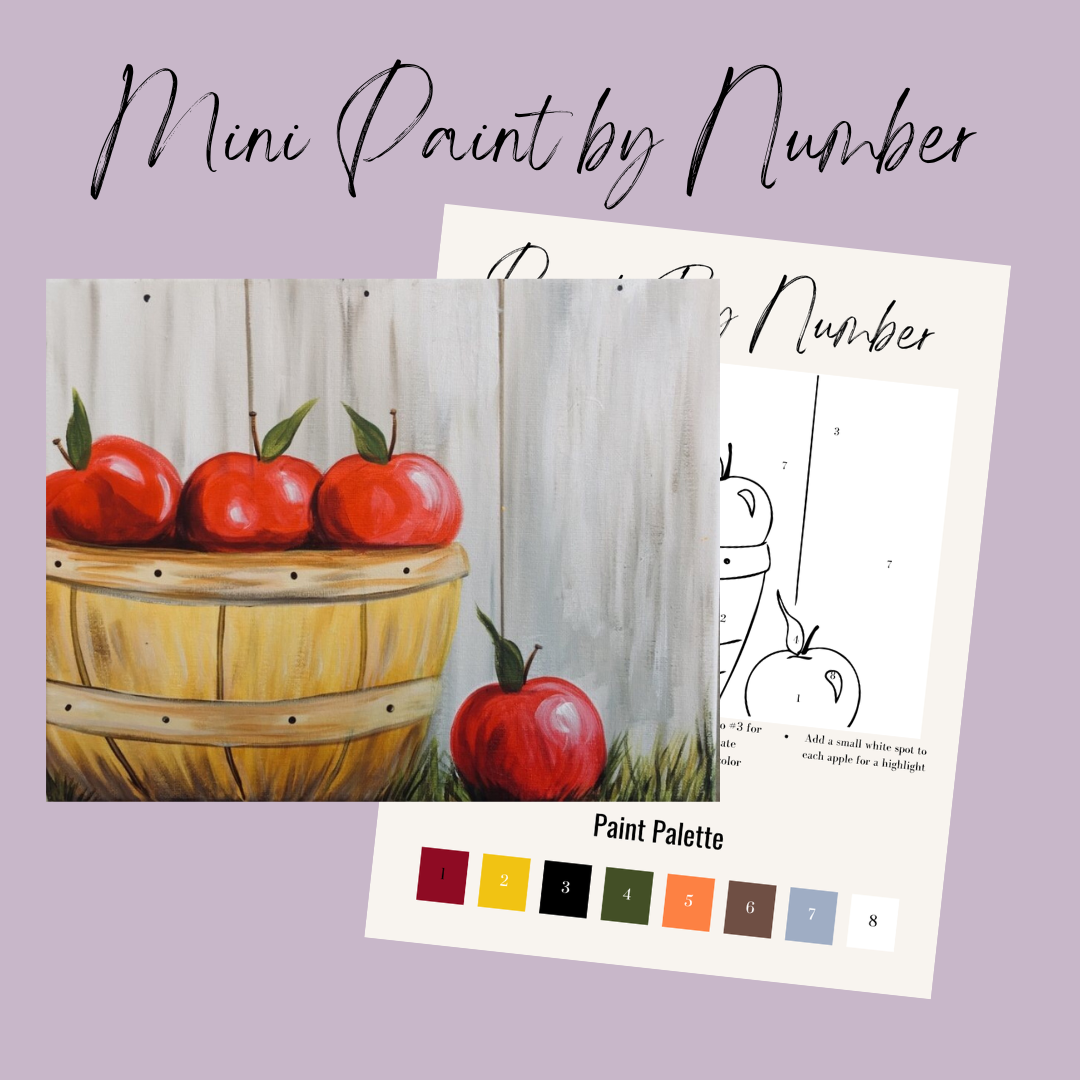 Apple Barrel Mini Paint By Number
