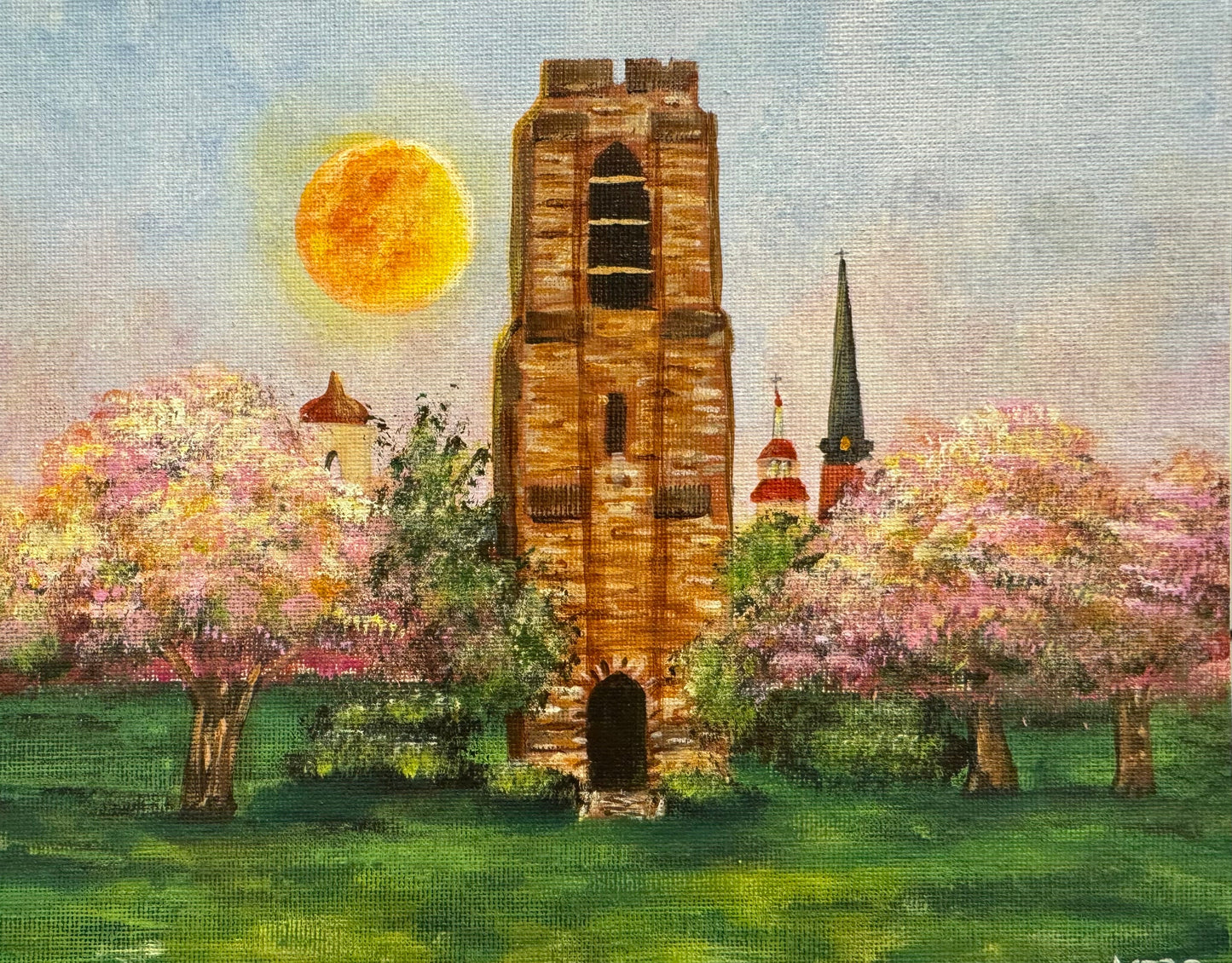 Baker Park Paint Print