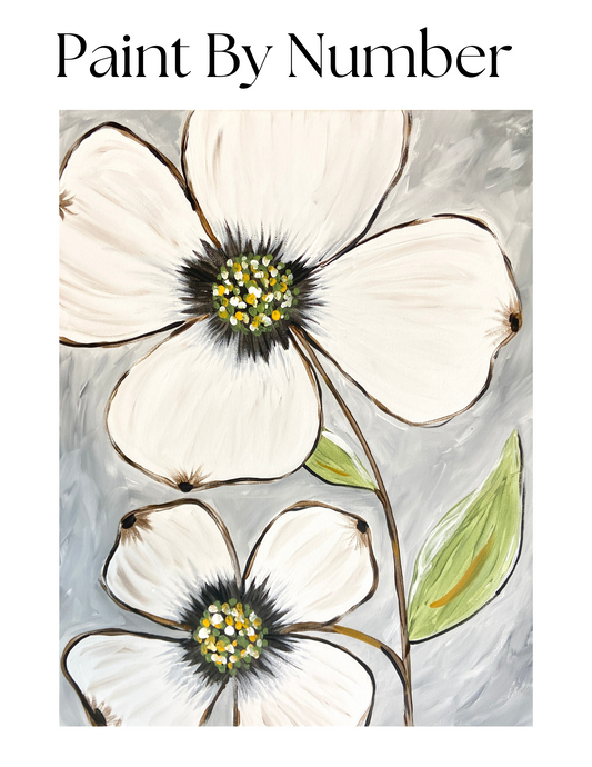 Dogwood Flower Mini Paint By Number