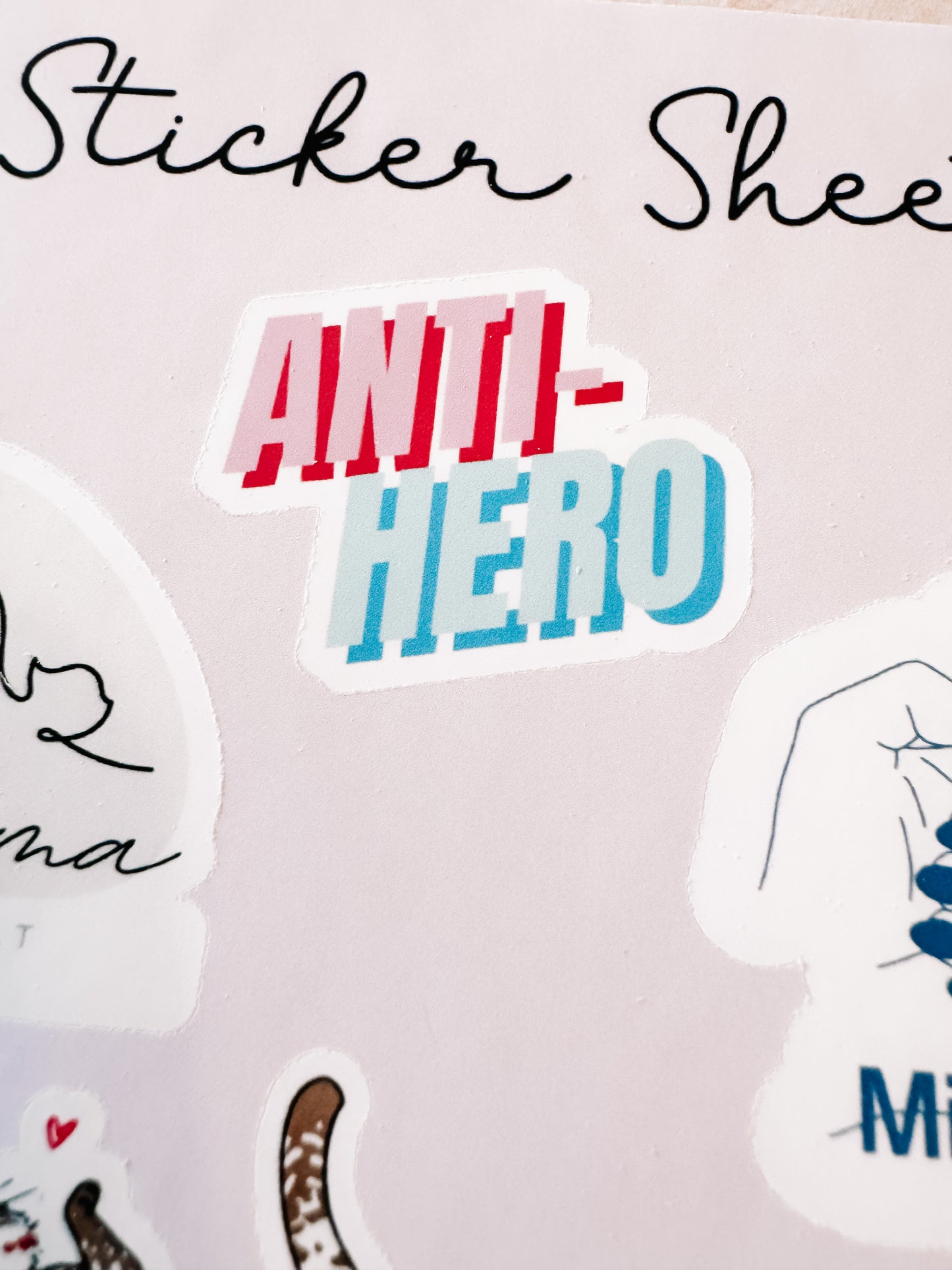Mini Swiftie Sticker Sheet