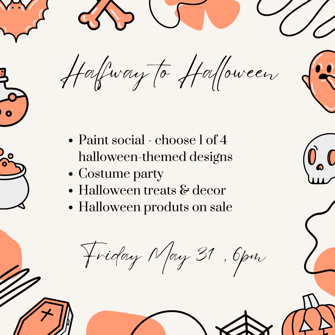 Halfway to Halloween Party - May 31