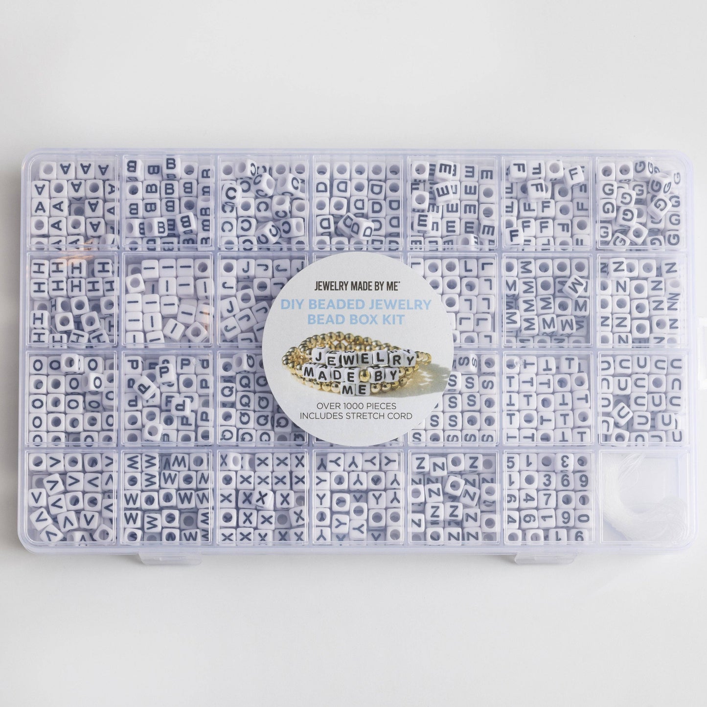 Cube Letter Bead Box