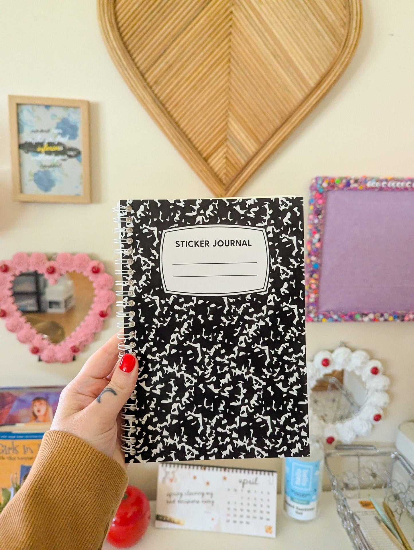 Composition journal *sticker book*