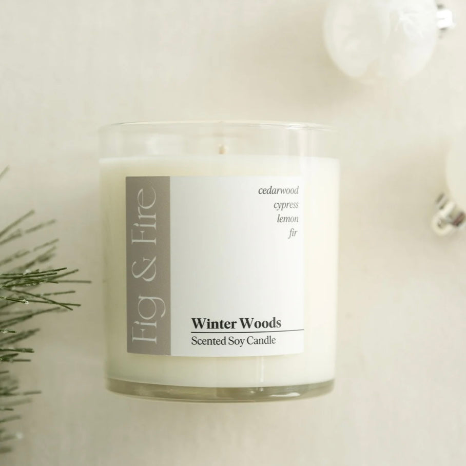 Winter Woods Soy Candle
