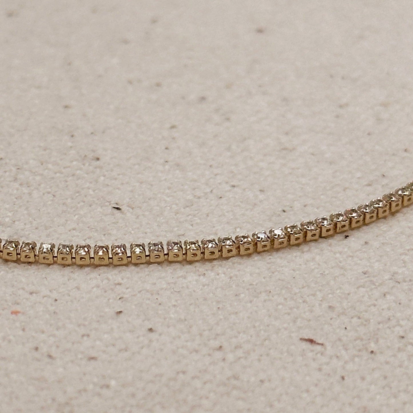 Gold Filled Mini Tennis Bracelet