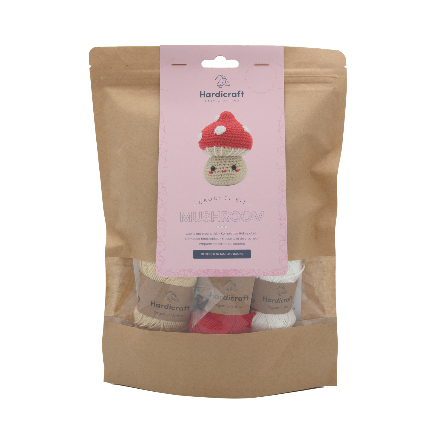 DIY Crochet Kit - Mushroom