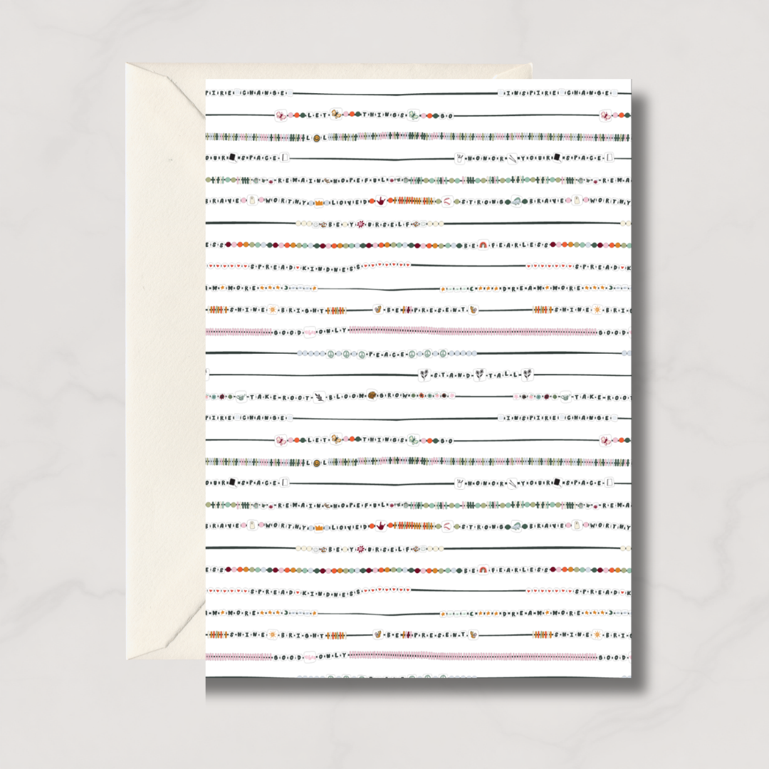 Friendship Bracelets Card