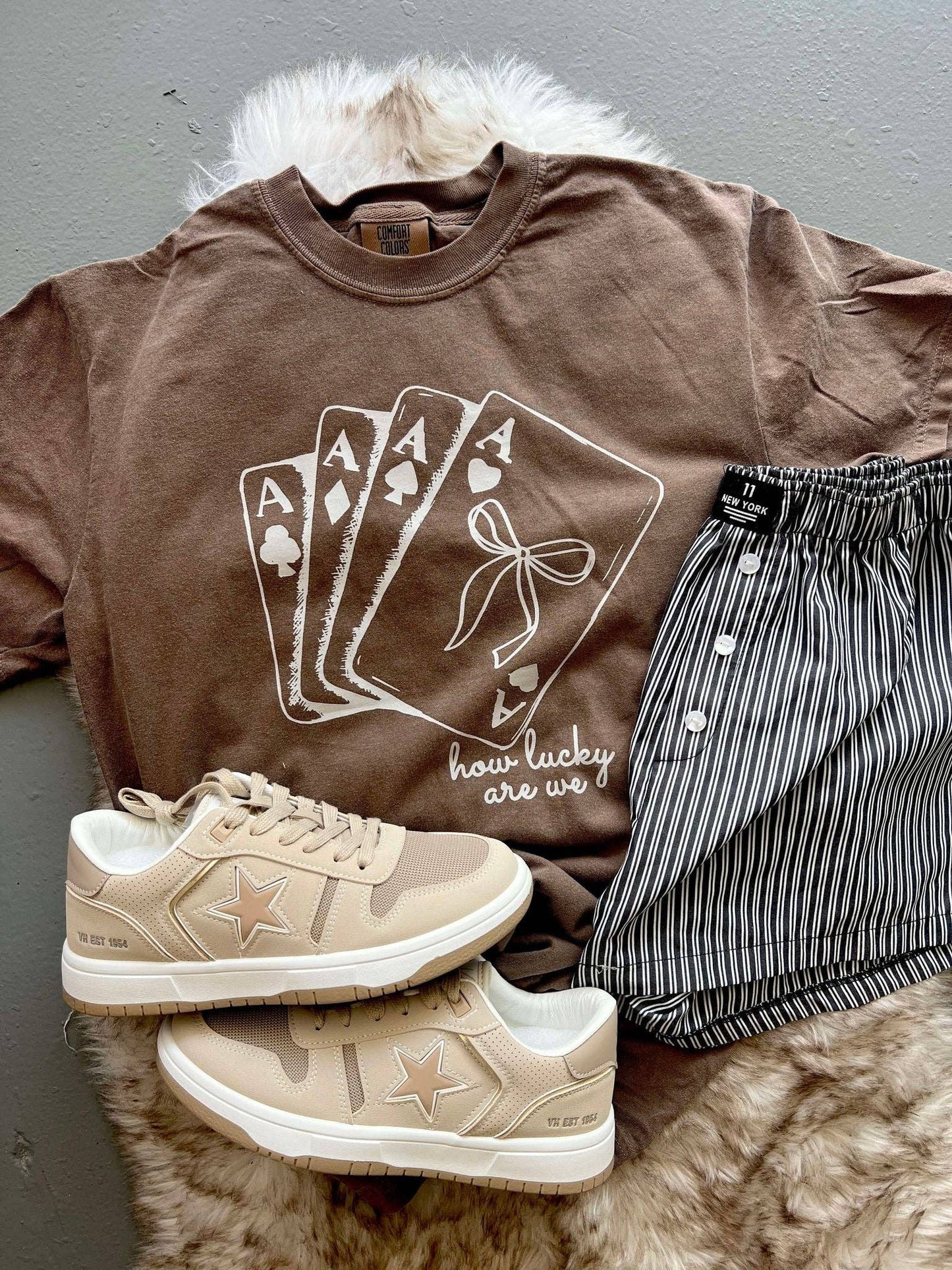 How Lucky Are We Graphic Tee