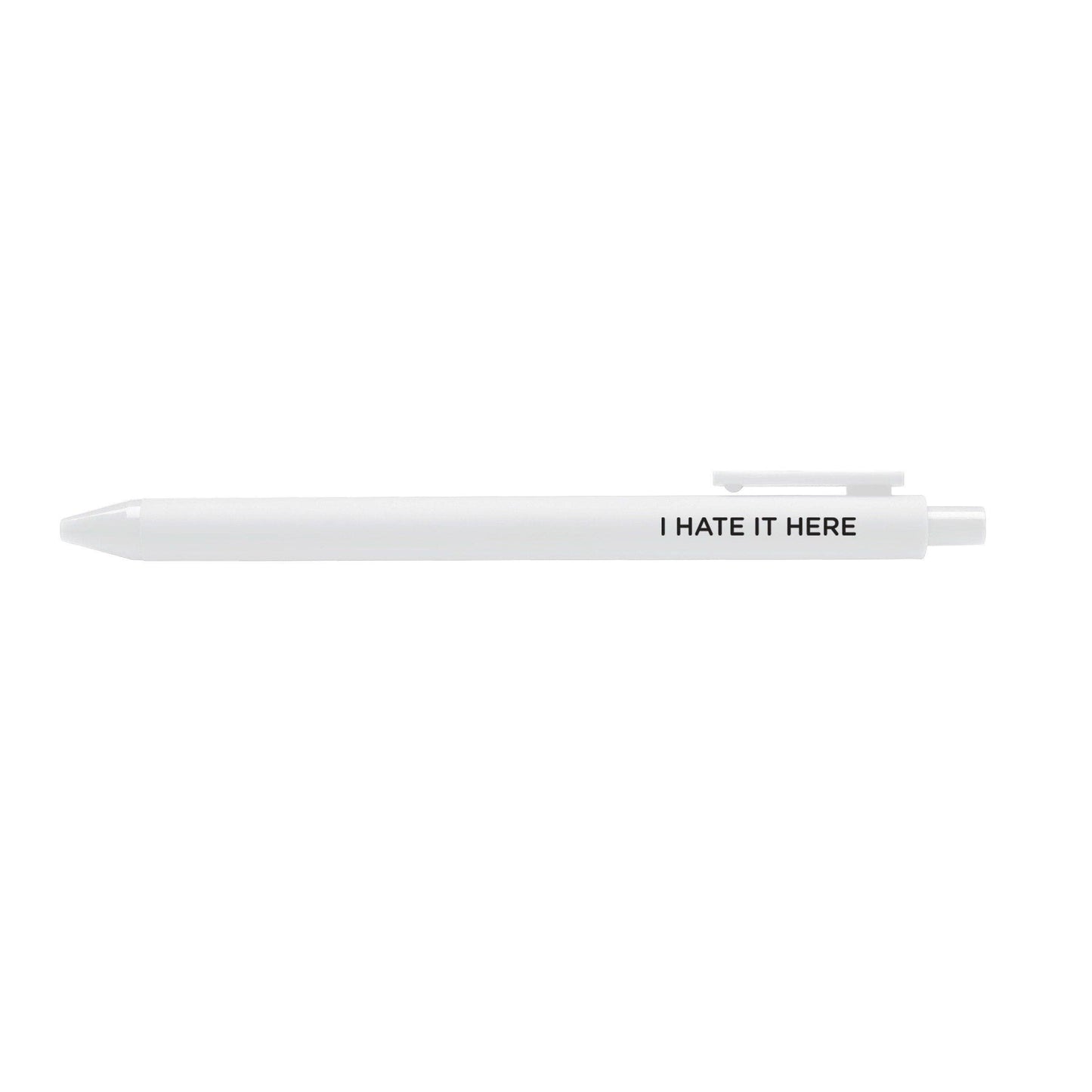 I hate it here gel pen
