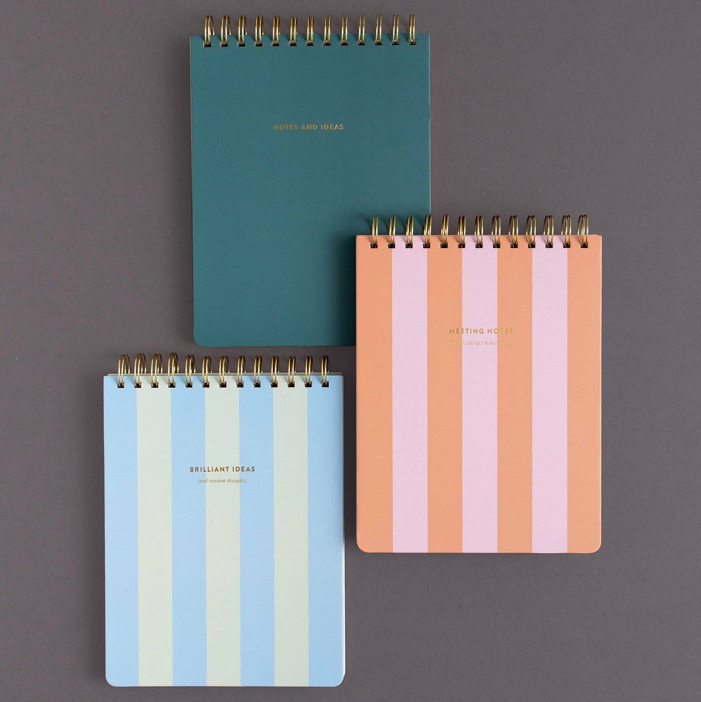 Brilliant Ideas Top Spiral Notebook