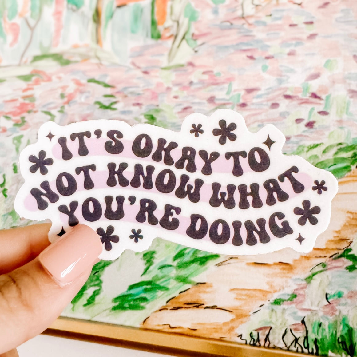 It’s Okay Vinyl Sticker