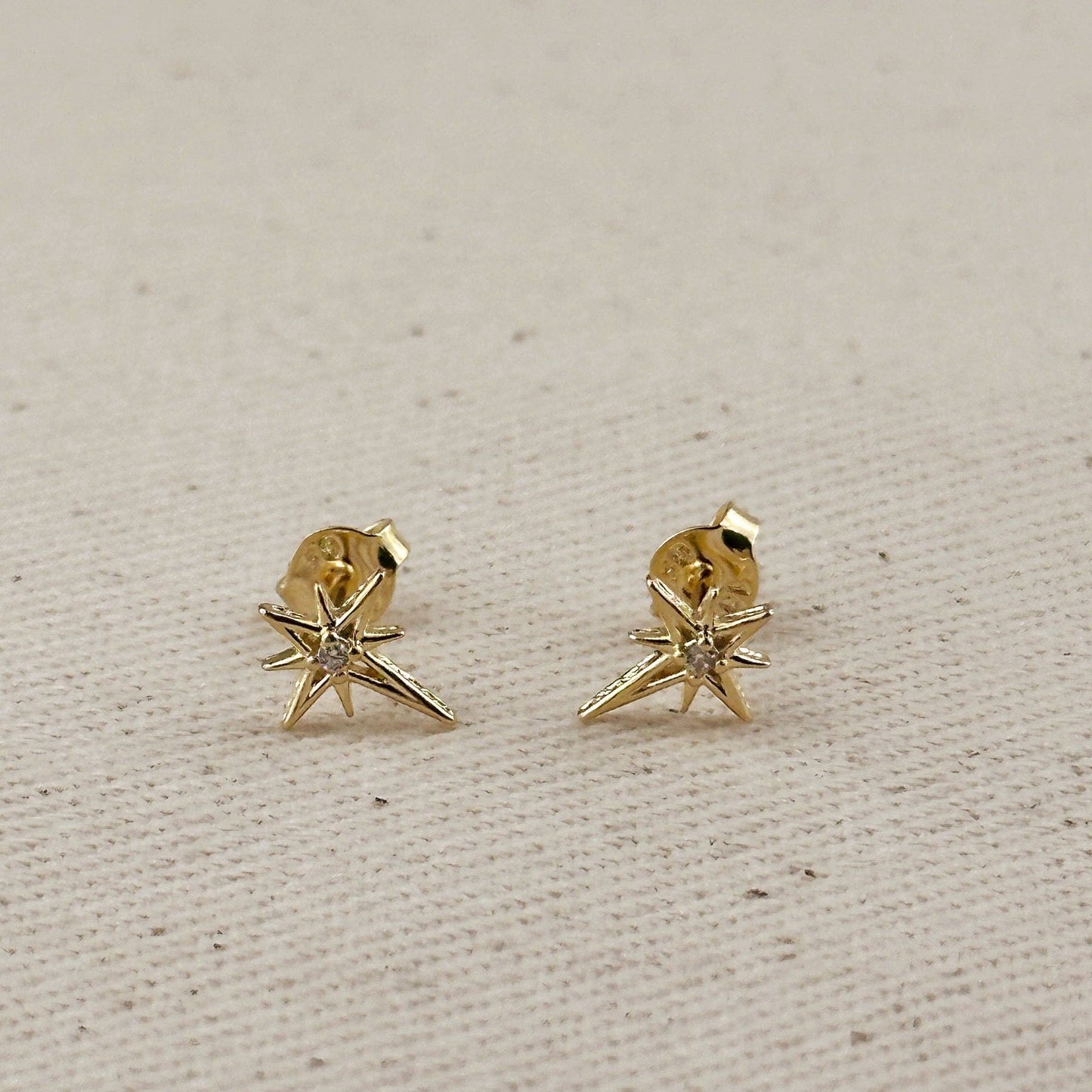 Starburst Gold-Filled Studs