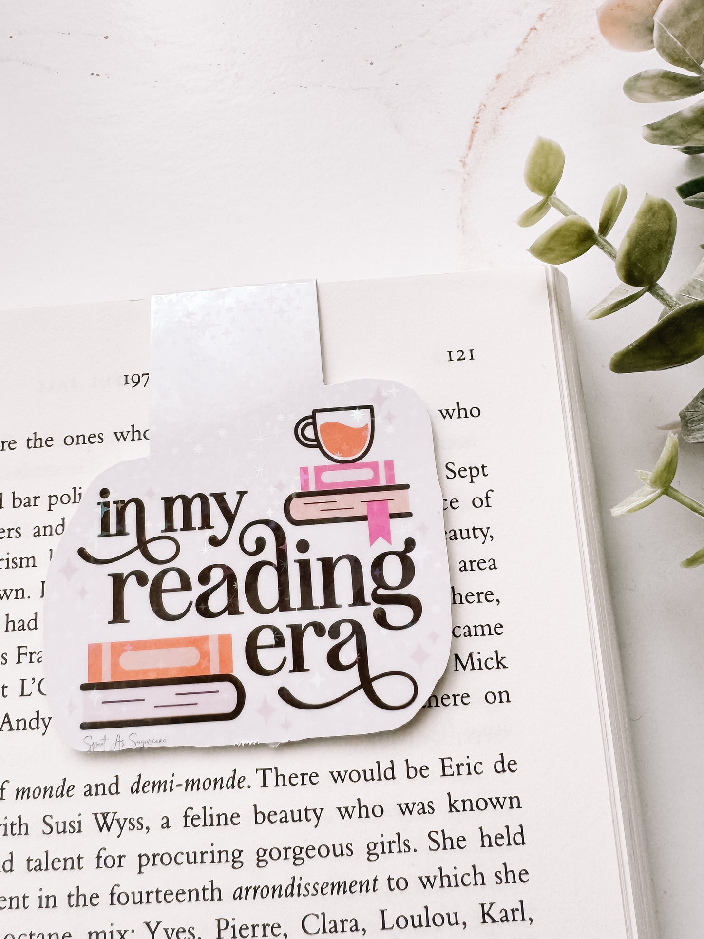 Reading Era Magnetic Bookmark