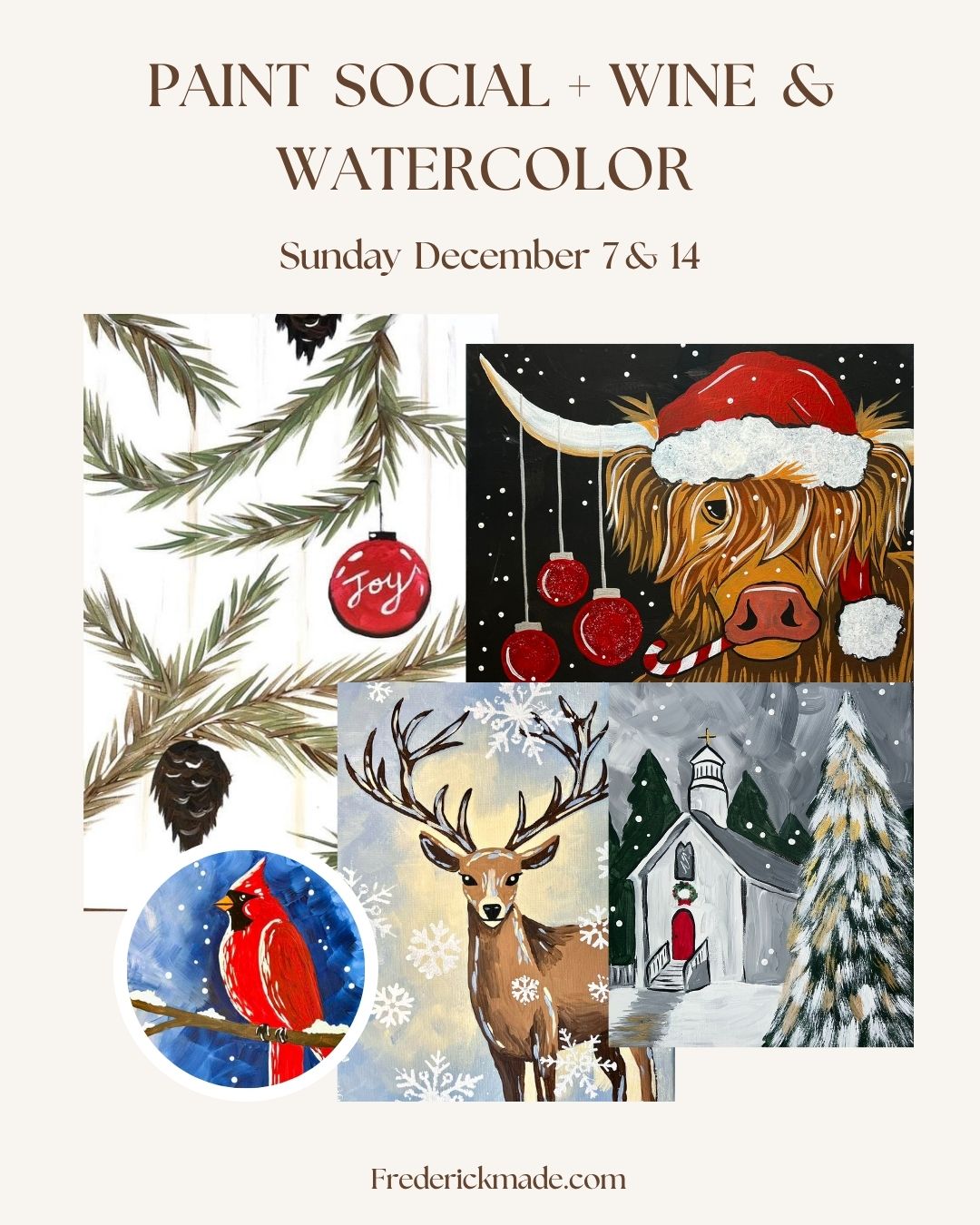 December Paint Social