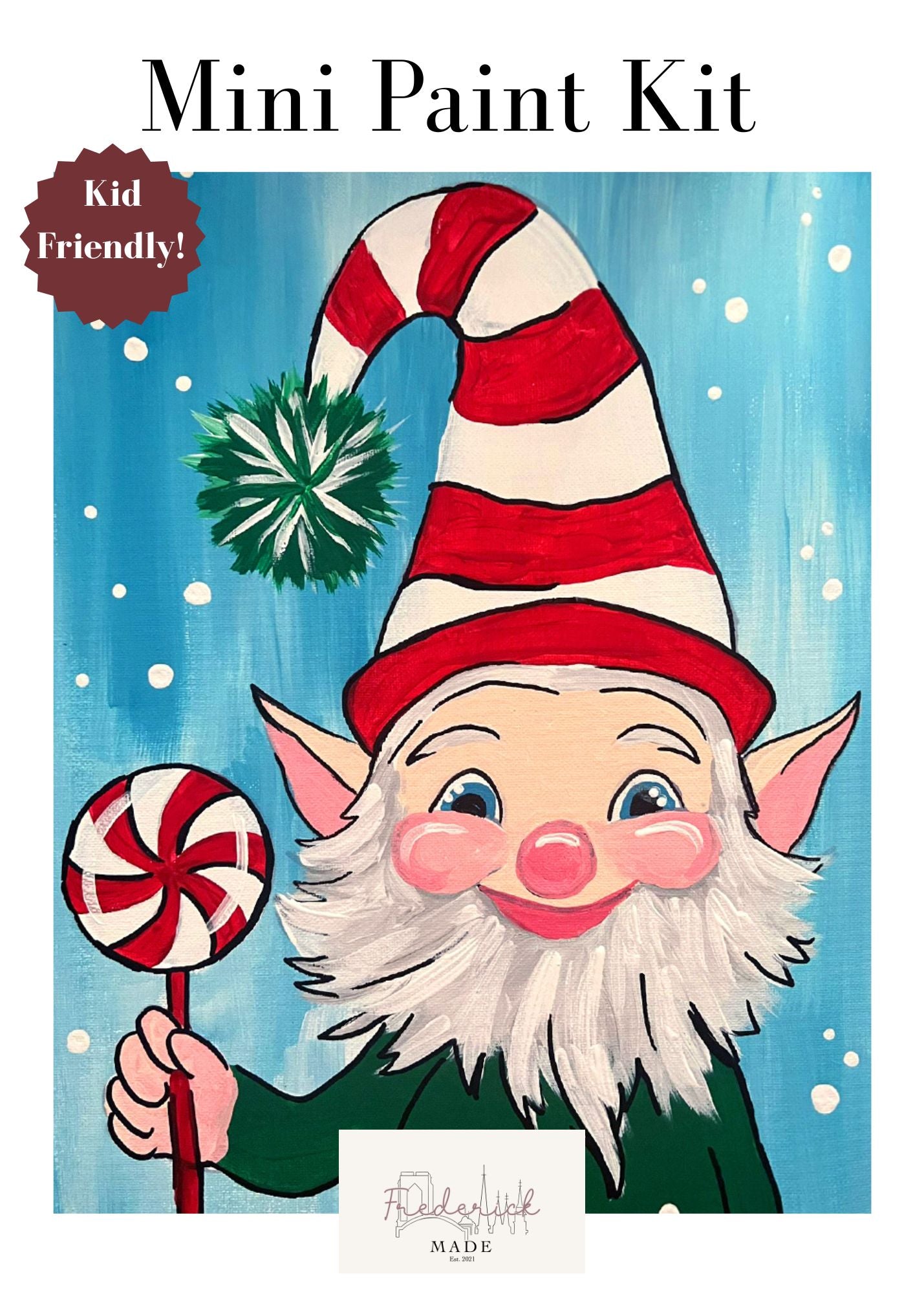 Christmas Kids Paint Kit