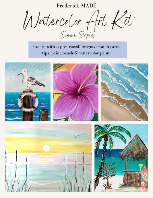 Summer Staples MINI Watercolor Kit