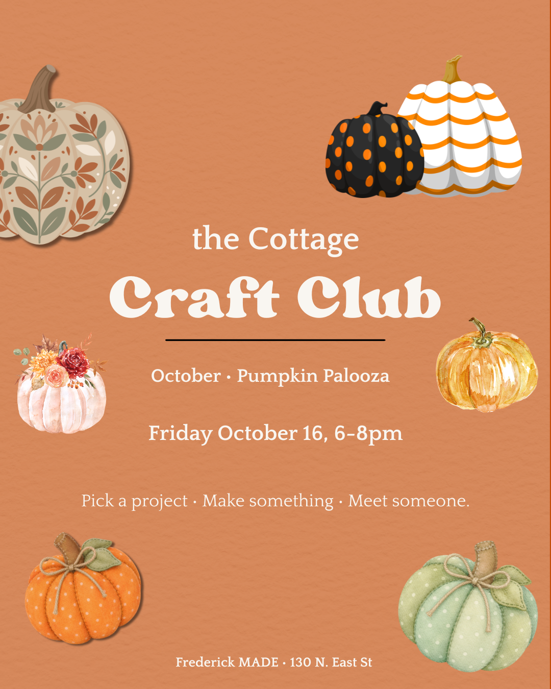 Cottage Craft Club - October 16