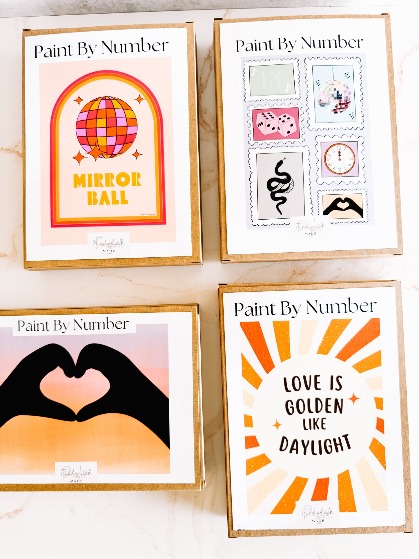 Eras Stamps Mini Paint by Number