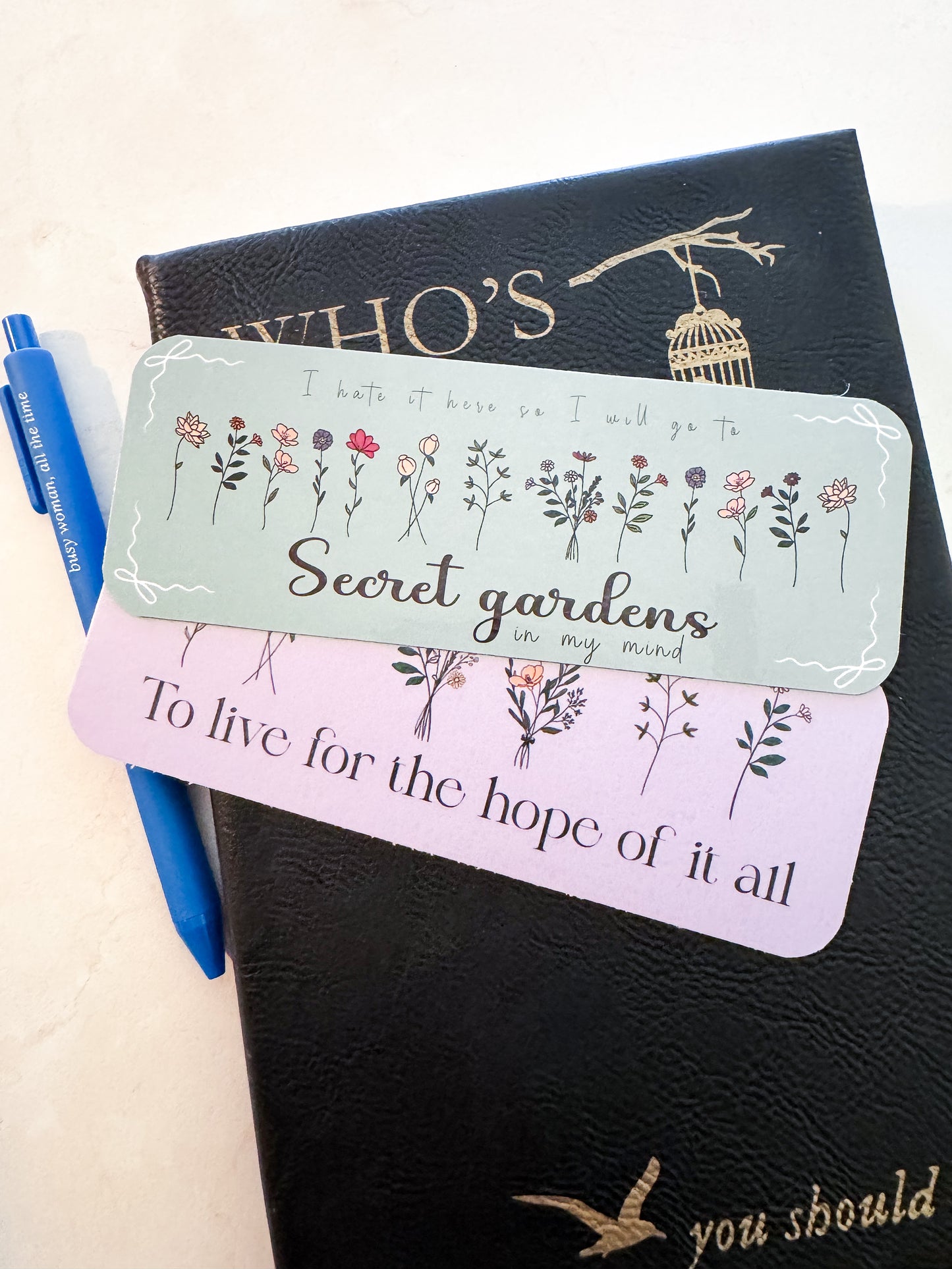 Secret Gardens Bookmark