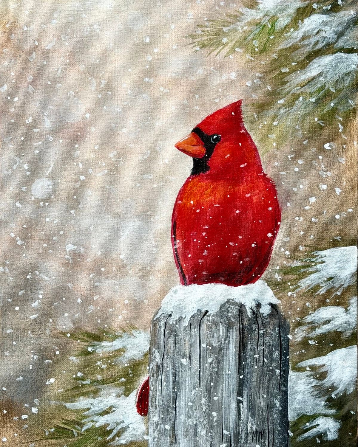 Acrylic Painting with Christy - December 19