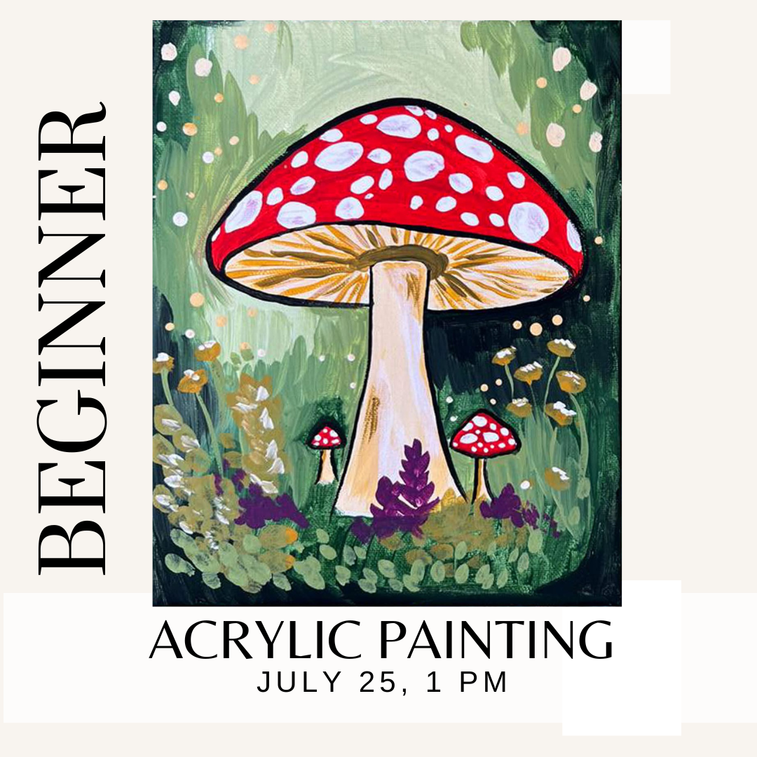 Beginner Acrylic Painting with Michelle - July 25