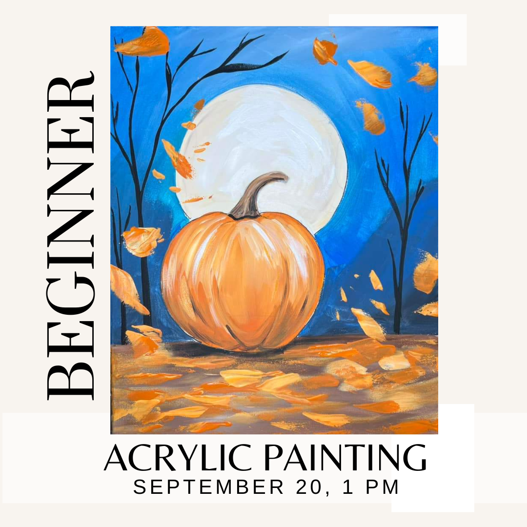 Beginner Acrylic Painting with Renee - September 20