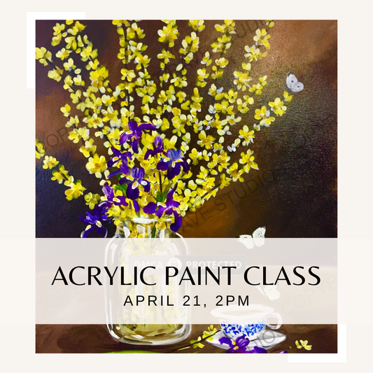 Acrylic Painting with Christy - April 21