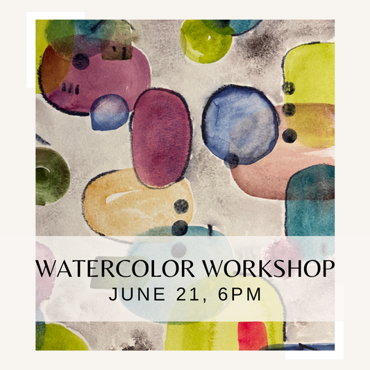 Watercolor Workshop with Vicki - June 21
