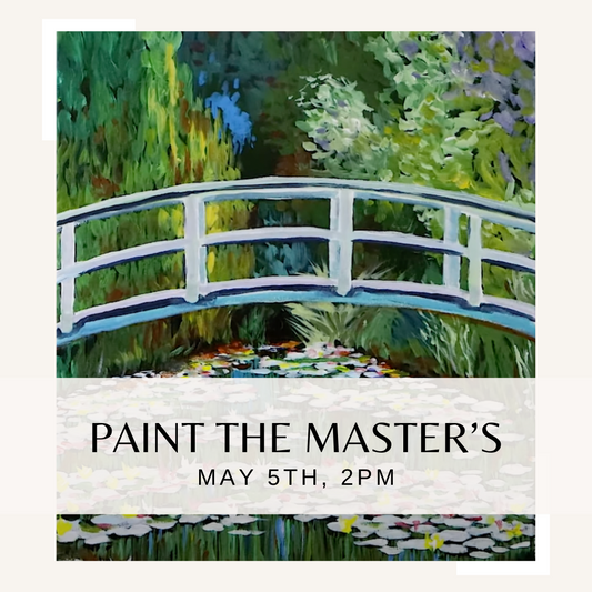Paint the Master's Acrylic Painting with Christy - May 5