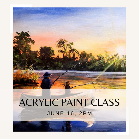 Acrylic Painting with Christy - June 16