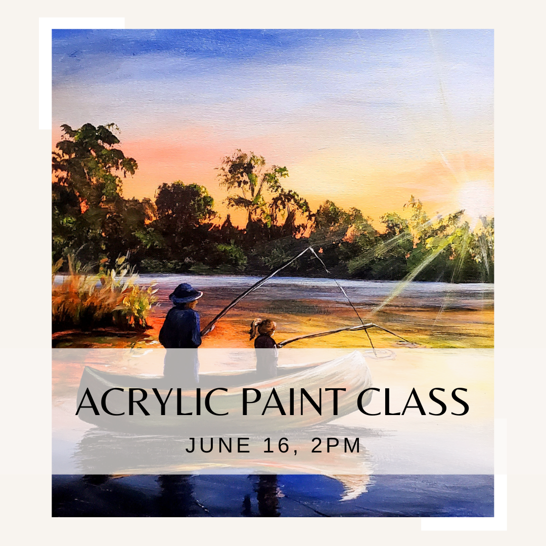 Acrylic Painting with Christy - June 16