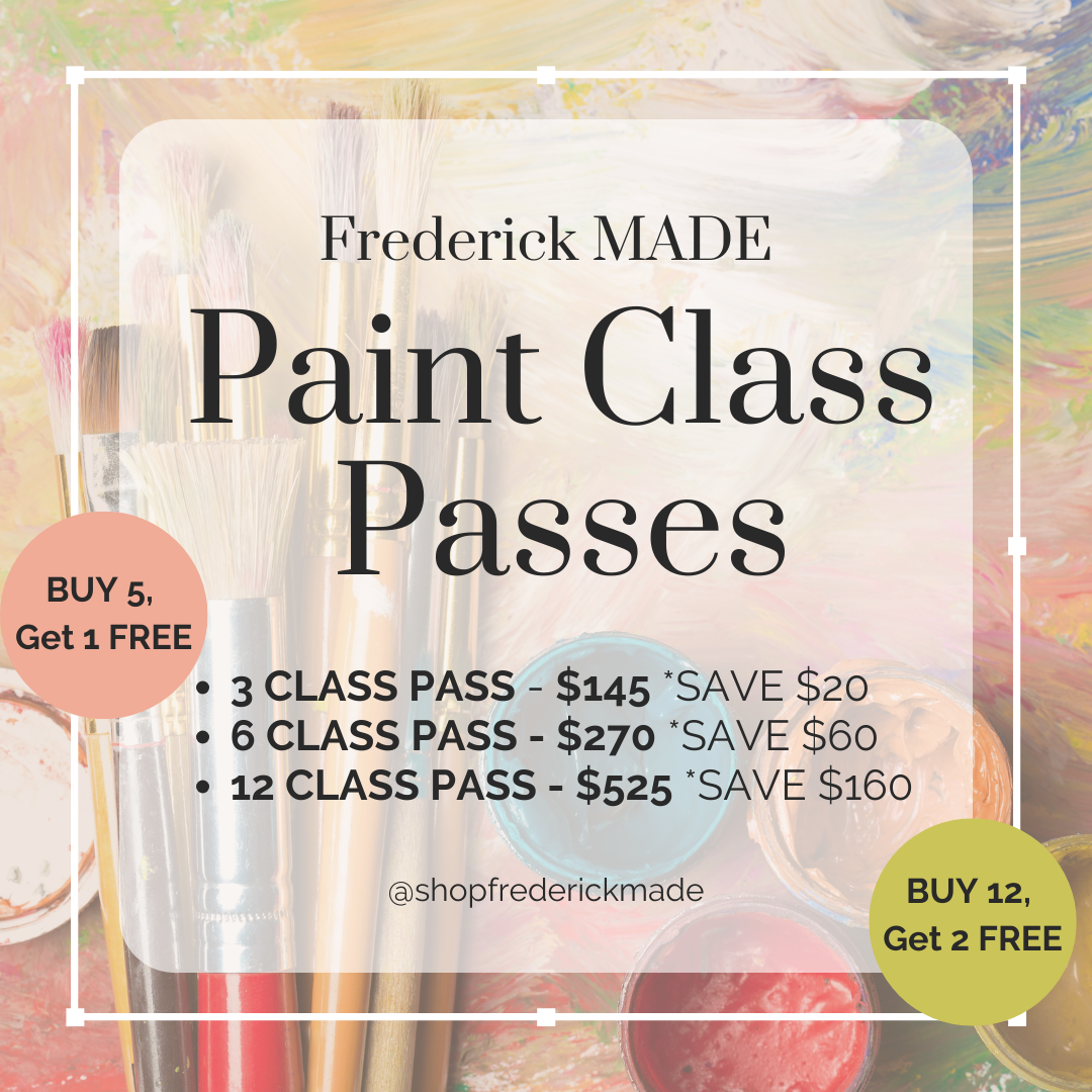 Paint Class Passes