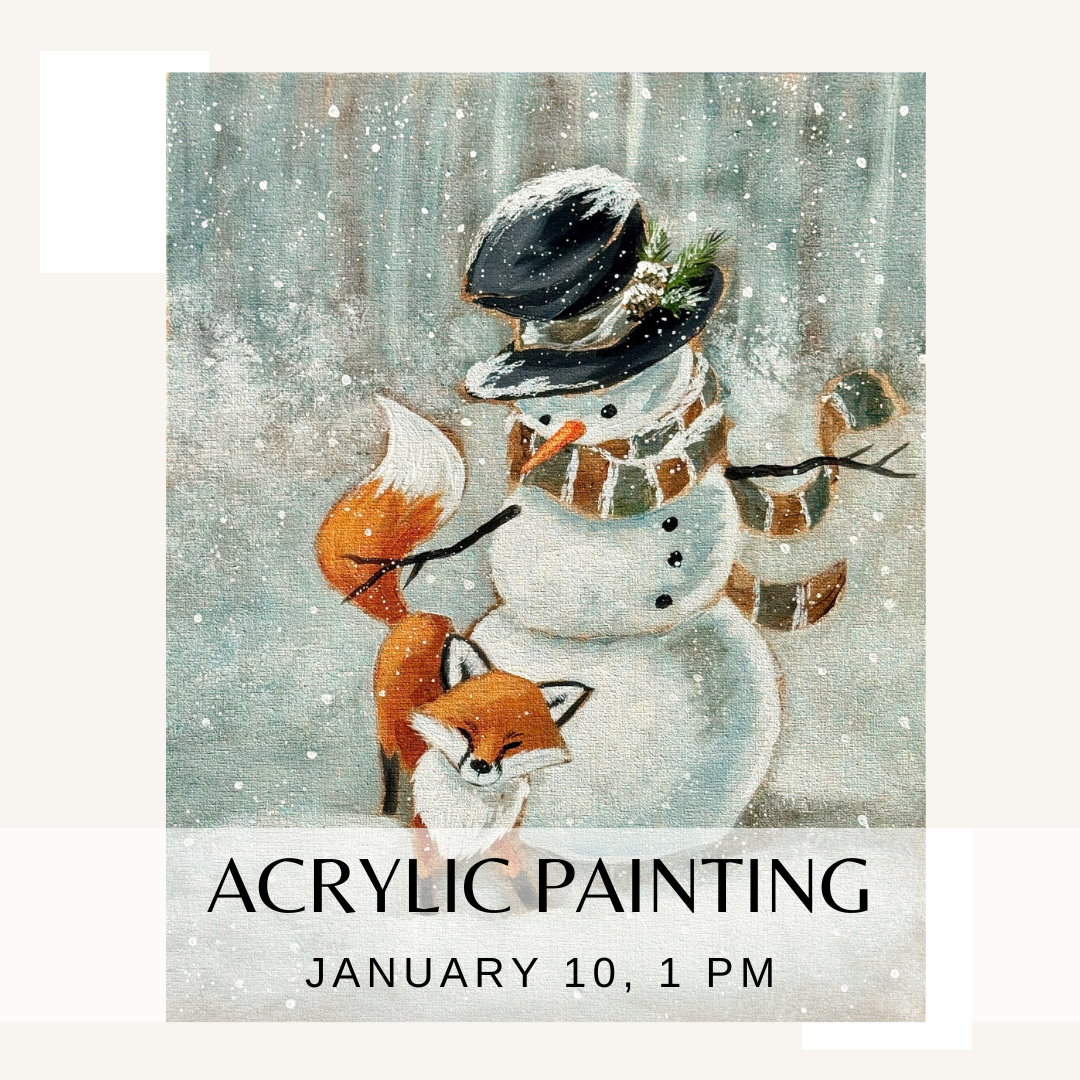 Acrylic Painting with Christy - January 10