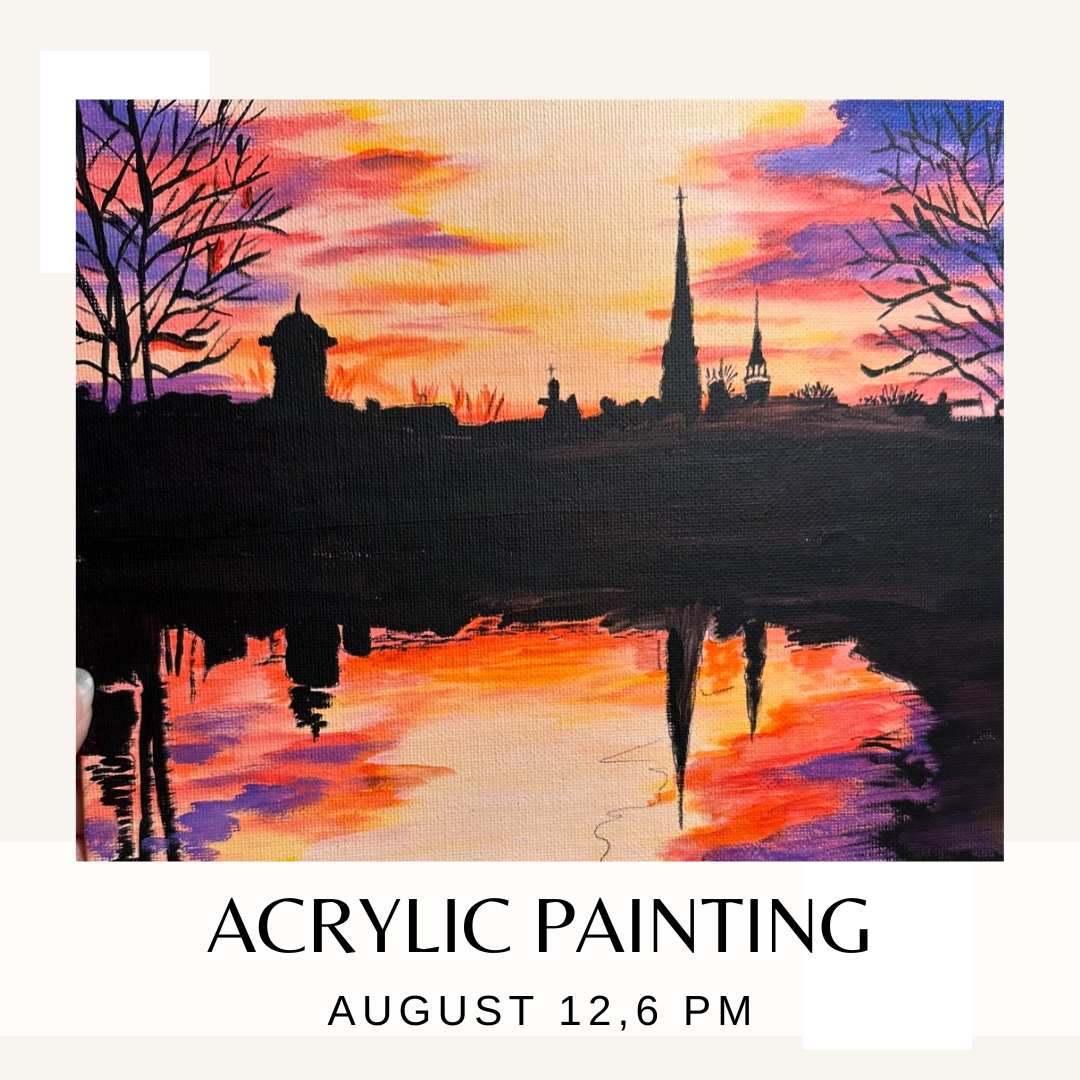 Acrylic Painting with Christy - August 12