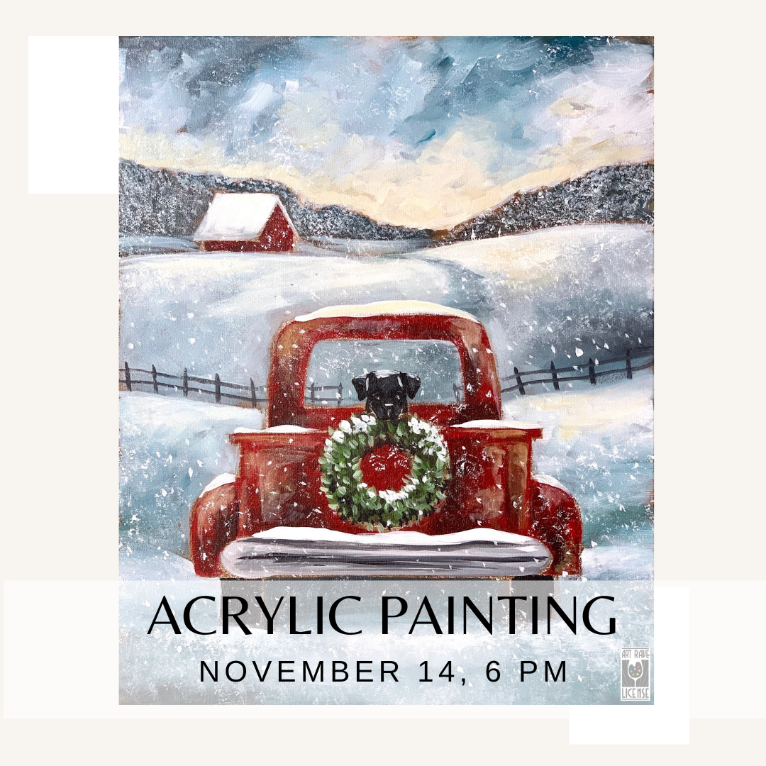 Acrylic Painting with Christy - November 14