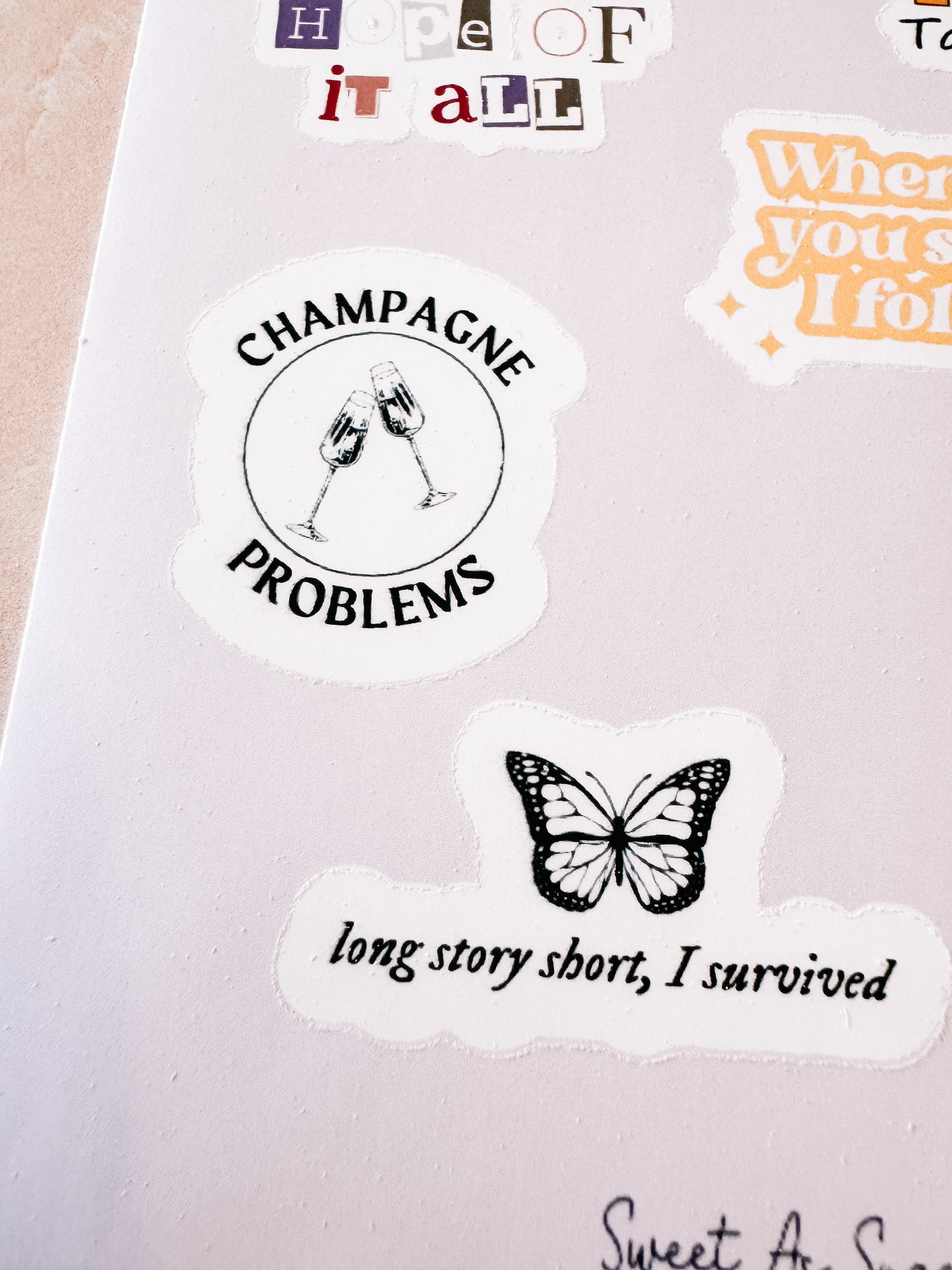 Mini Swiftie Sticker Sheet