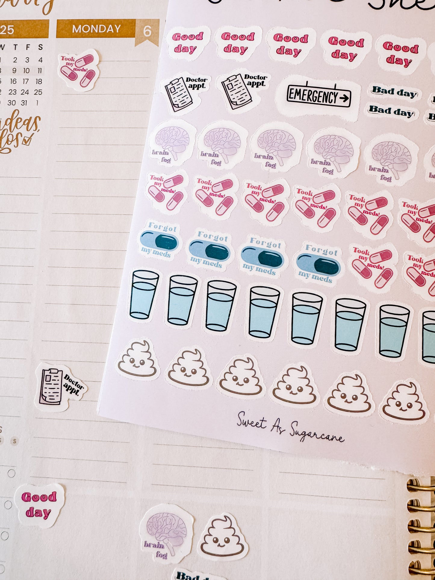 Wellness Sticker Sheets