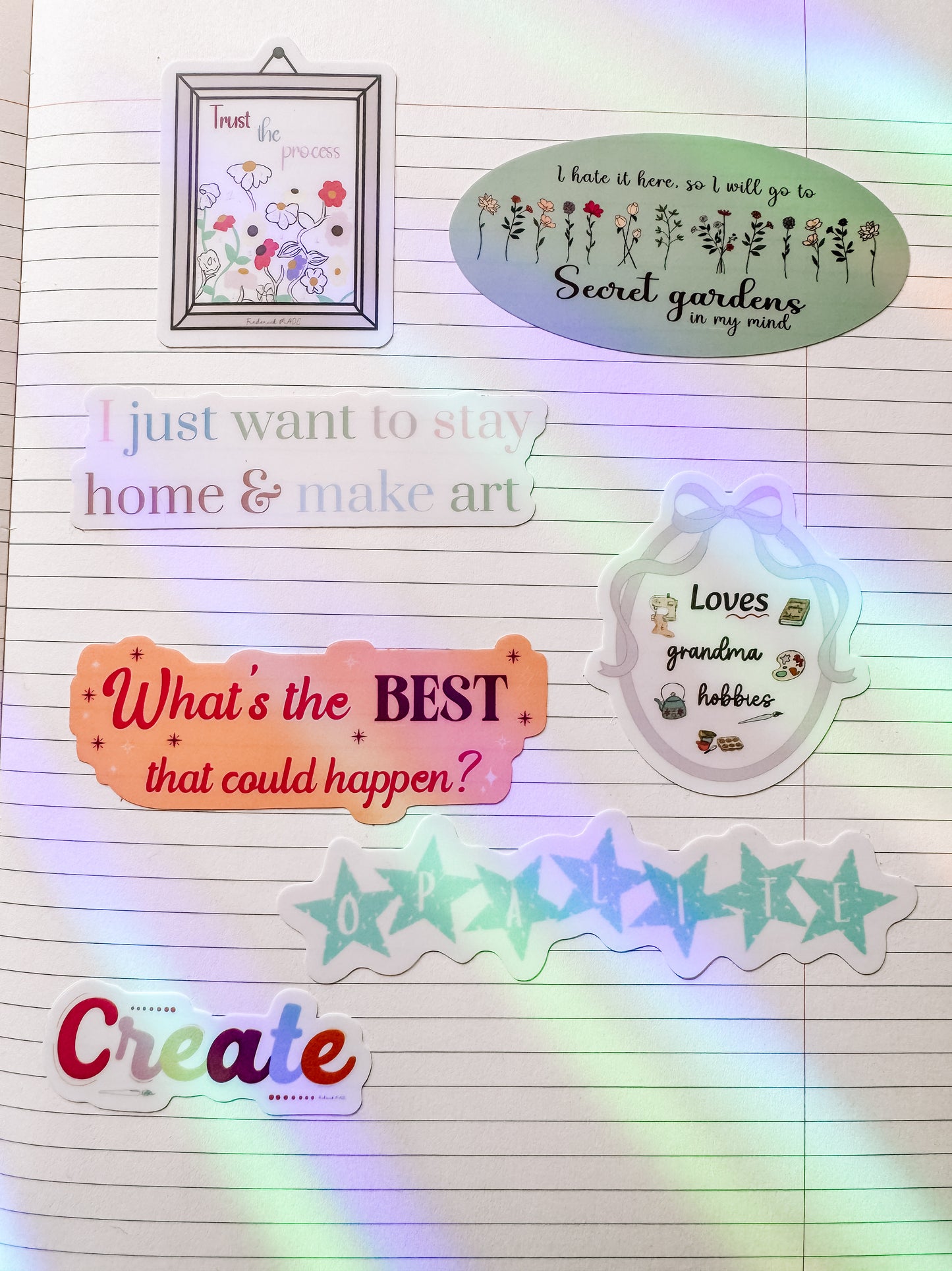 What’s the best that could happen sticker