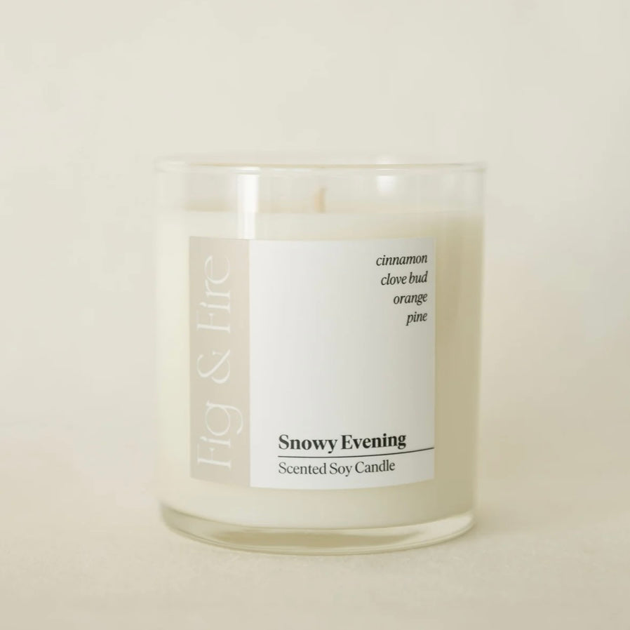 Snowy Evening Soy Candle