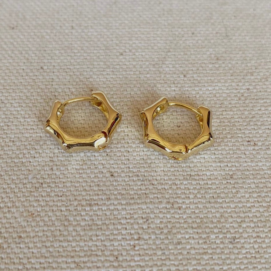 Gold-filled clicker hoops