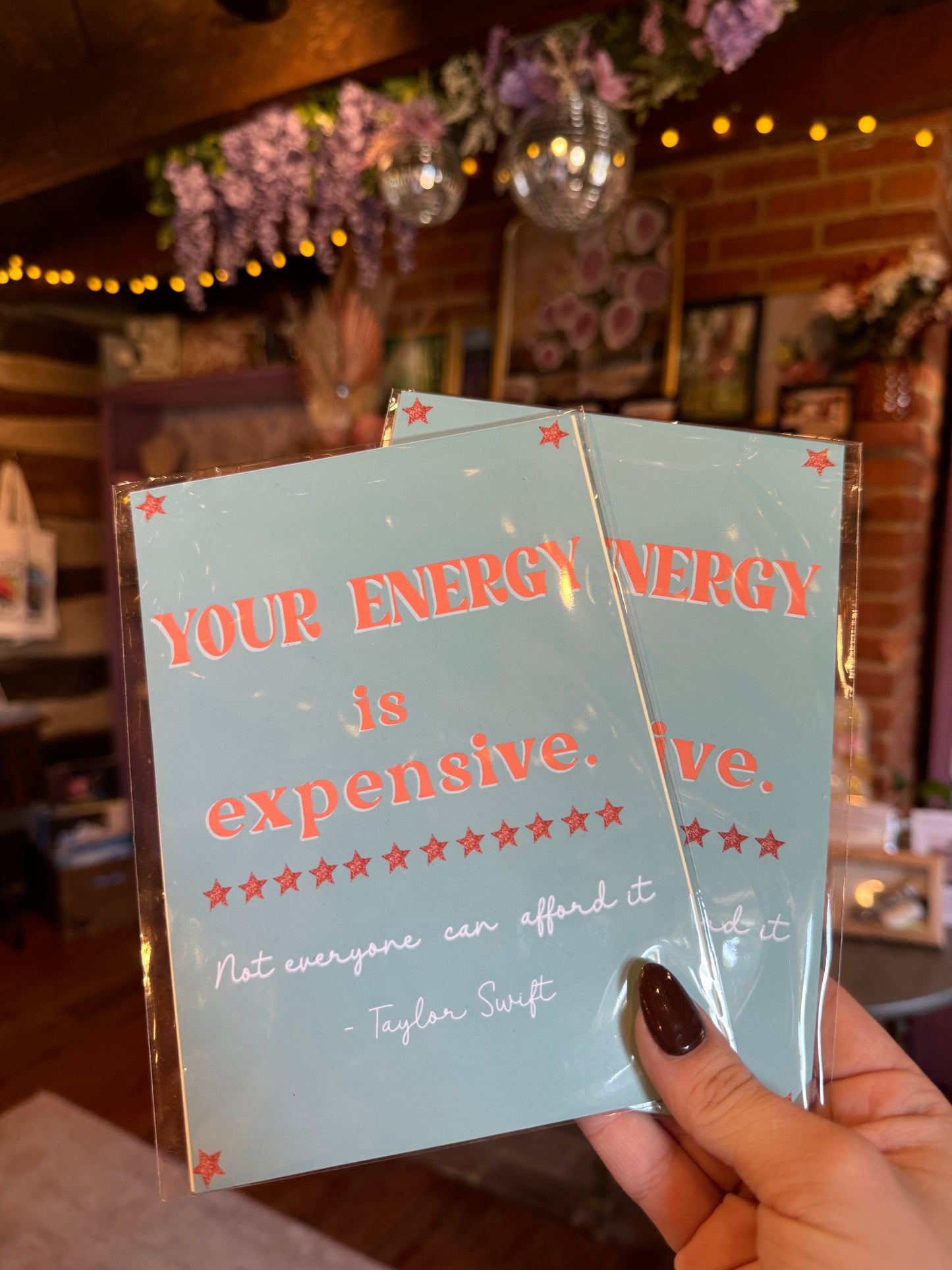 Your Energy Art Print