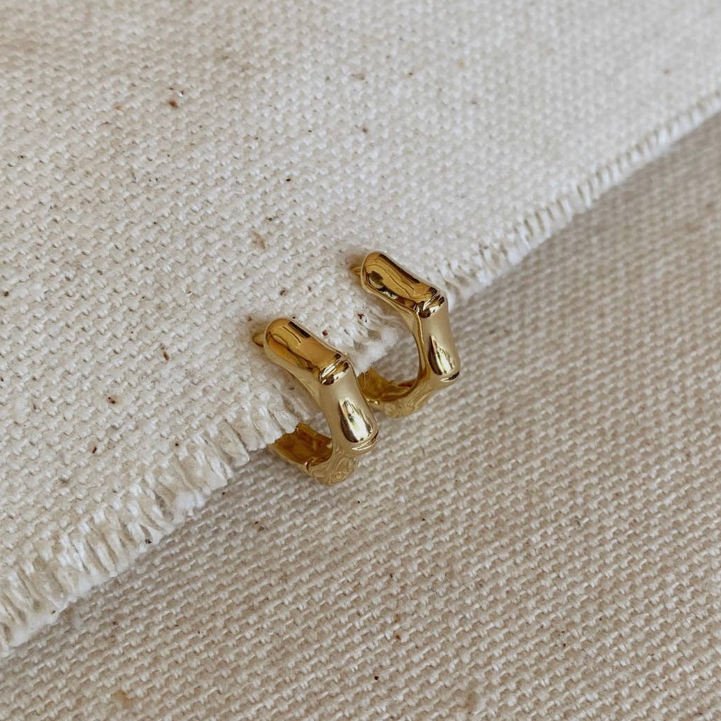 Gold-filled clicker hoops