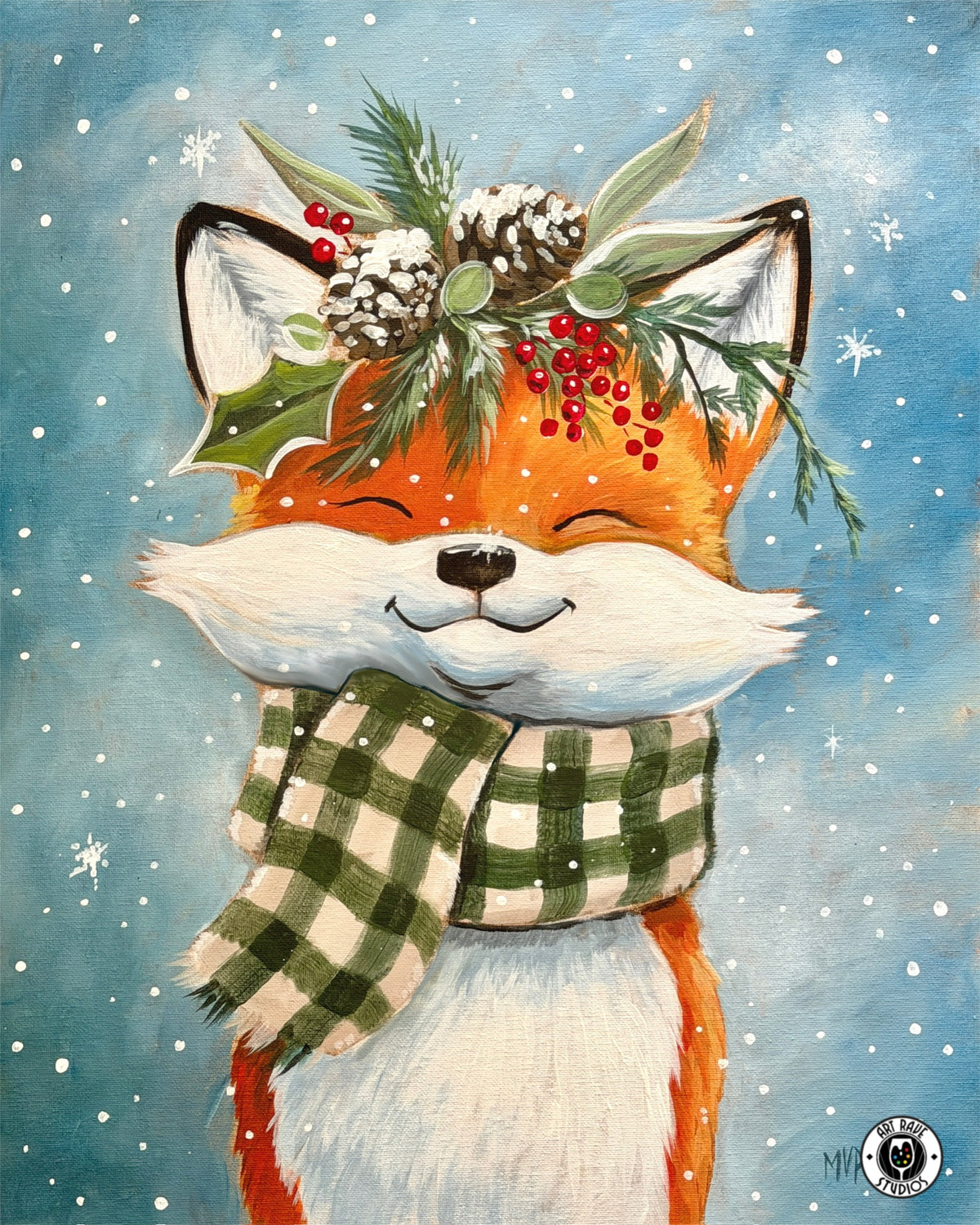 Beginner Acrylic Painting with Renee - December 13