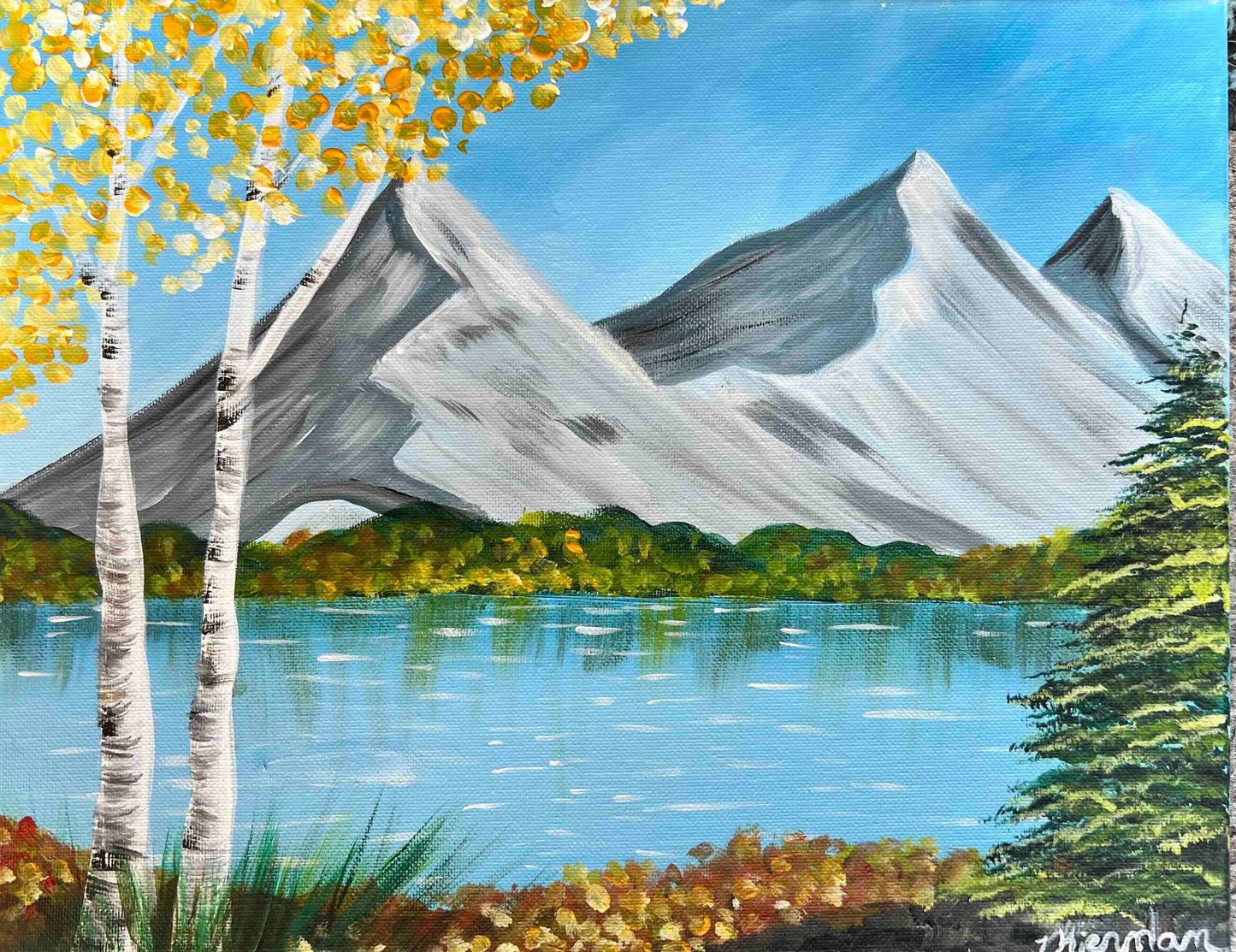 August Landscape Paint Kit