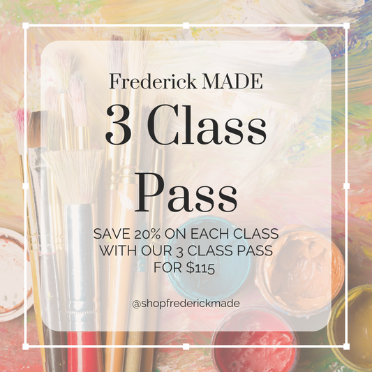 3 Class Painting Pass