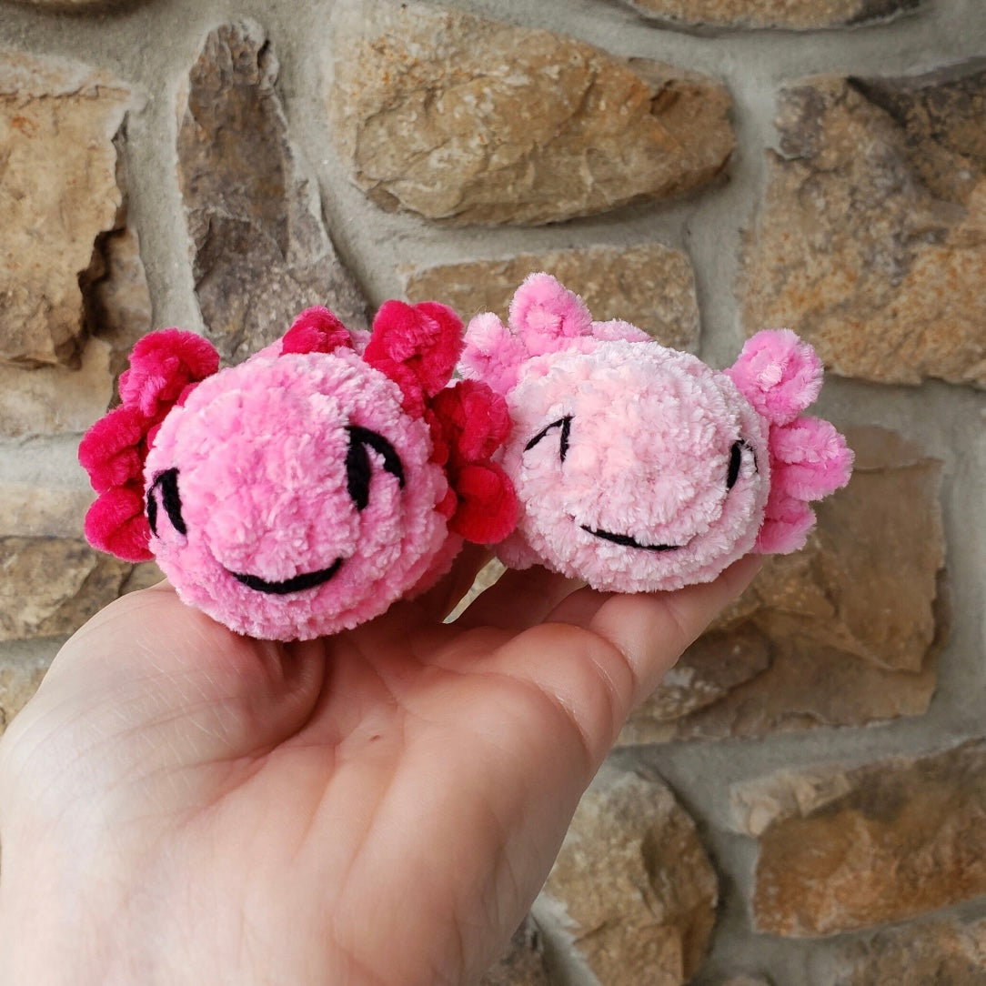 Axolotl plushie