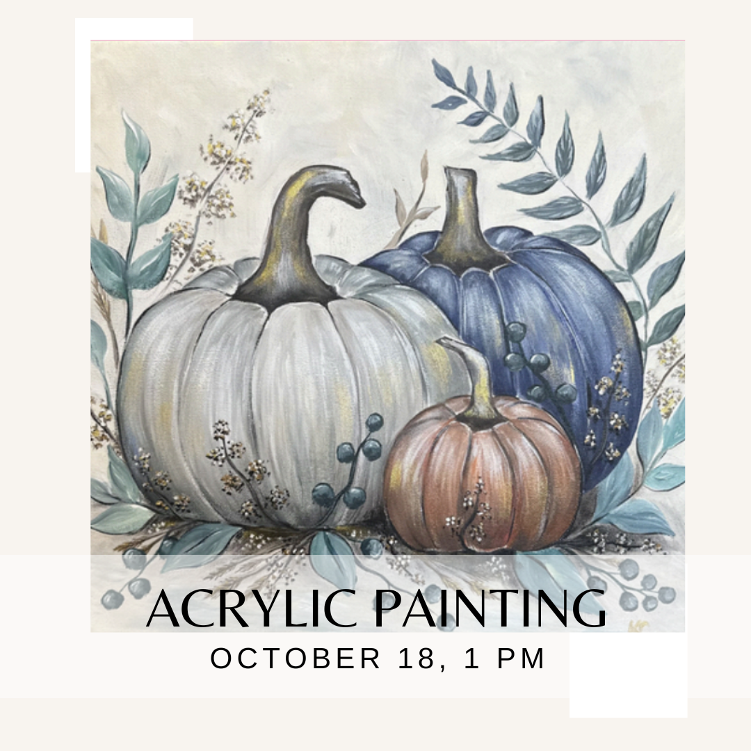 Acrylic Painting with Christy - October 18