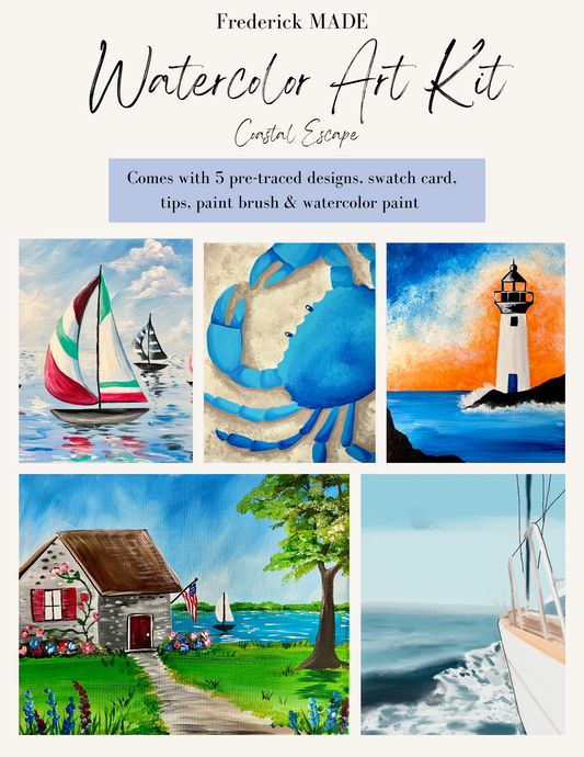 Coastal Escape  MINI Watercolor Kit